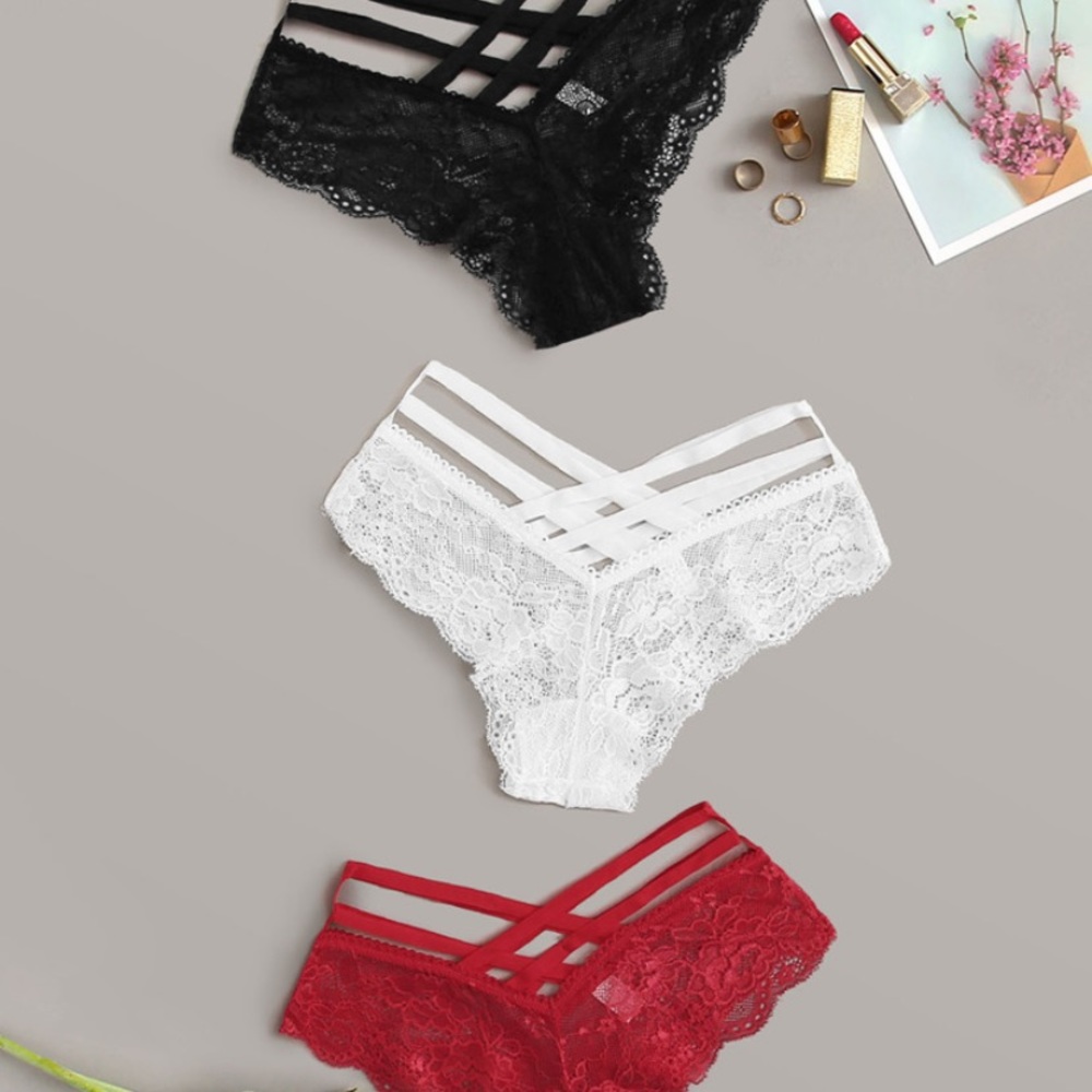 COPY - 6/$35. 9 Lacey cheeky panties